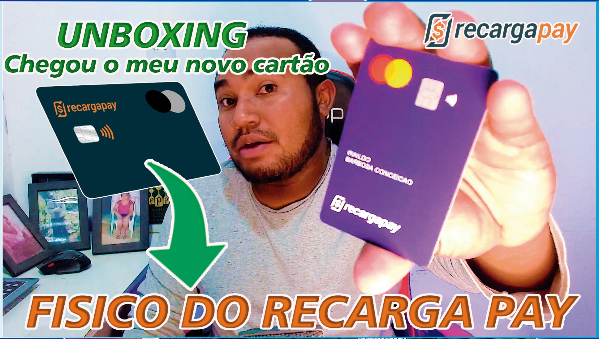 O novo cartão do RecargaPay que oferece até 1,5% de cashback