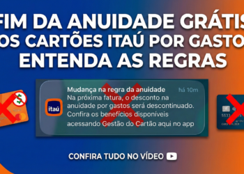 Fim da Anuidade Grátis nos Cartões Itaú por Gastos: Entenda as Regras