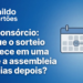 Meu consórcio: por que o sorteio acontece em uma data e a assembleia dois dias depois?